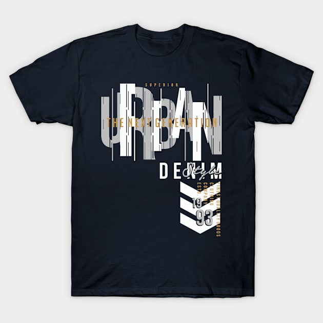 Superior Urban denim style T-Shirt by Teefold